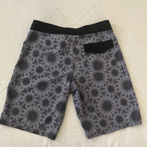 Mossimo Supply Co Mens 32 Hybrid 4 Way Stretch Pattern Swim Board Shorts Casual - Picture 4 of 7